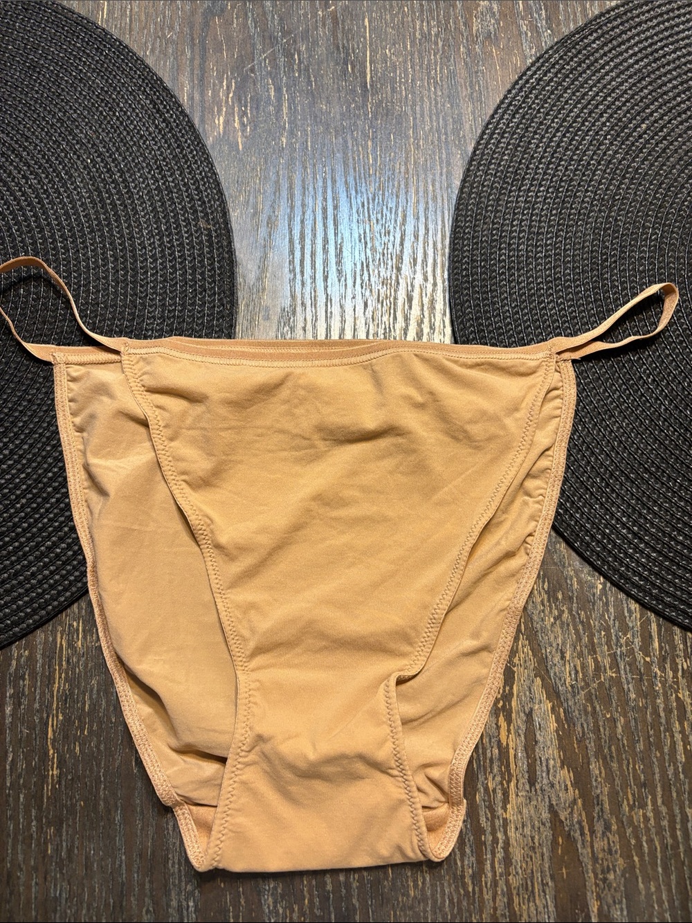 SKIMS High-Cut Bikini Briefs - sienna